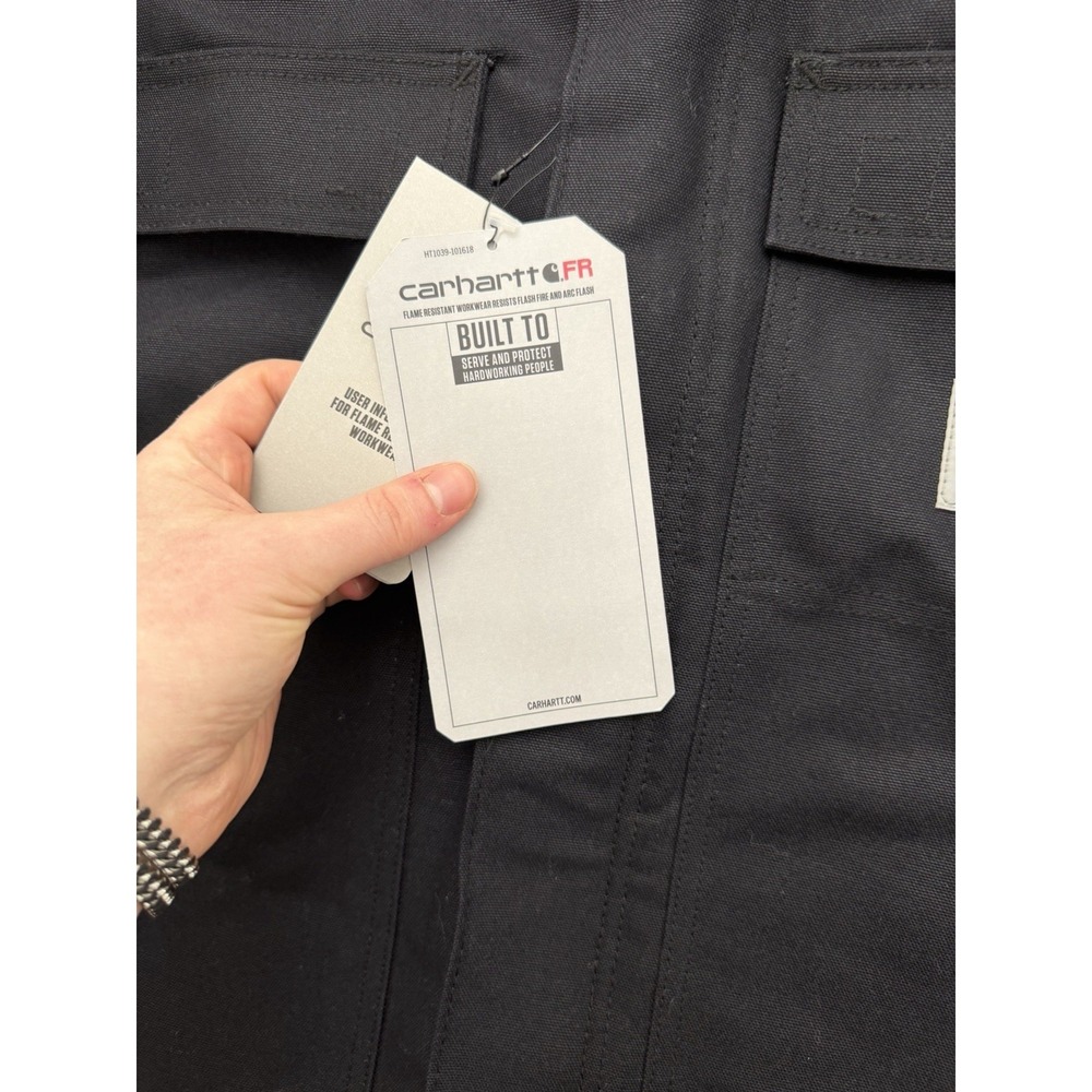 Carhartt FR Firm Duck Insulated Traditional Coat Mens‎ 4XL #0C003-FRM NEW - Picture 3 of 8